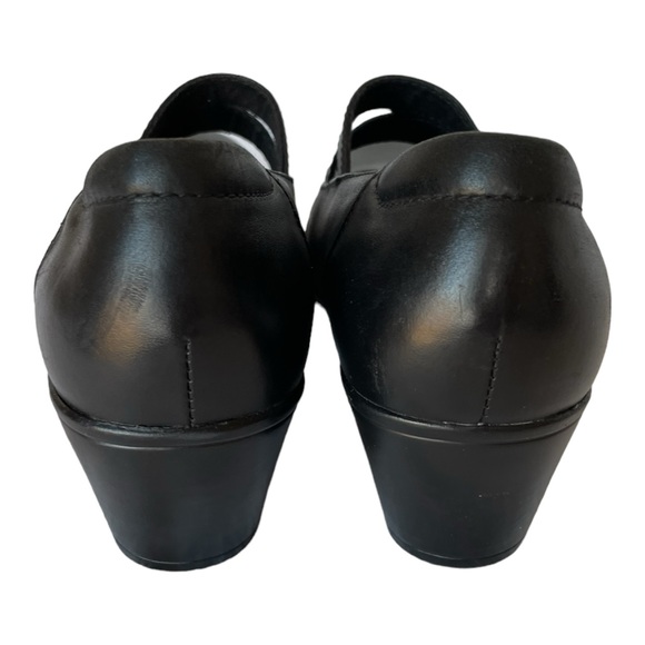 Clarks Ingalls Siene Mary Jane Womens Shoes Black Leather block heel Size 7.5 - Picture 5 of 8